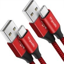 etguuds [2-Pack, 6ft USB C Cable 3A Fast Charging,