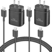 2 Pack USB C Charger, 25W Type C Charger Fast