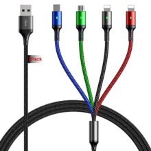 [2Pack 6Ft] Multi Charging Cable 4A, Multi Charger