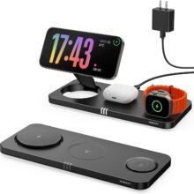 3 in 1 Wireless Charging Station 15W Fast Magnetic