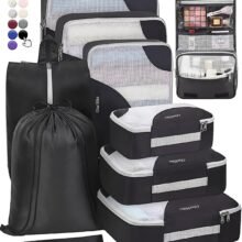 ALL INCLUDED 10 Set Sturdy Packing Cubes for