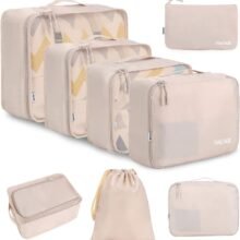 BAGAIL 8 Set Packing Cubes Luggage Packing