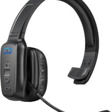 Bluetooth Headset, Wireless Trucker Headset with