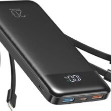 Charmast Power Bank 20000mAh, 20W Fast Charging