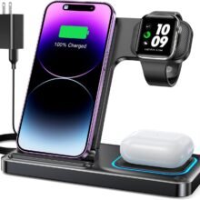 DUMTERR 3 in 1 Wireless Charger for iPhone