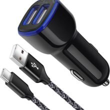 Fast Car Charger Type C Android Phone Samsung Car