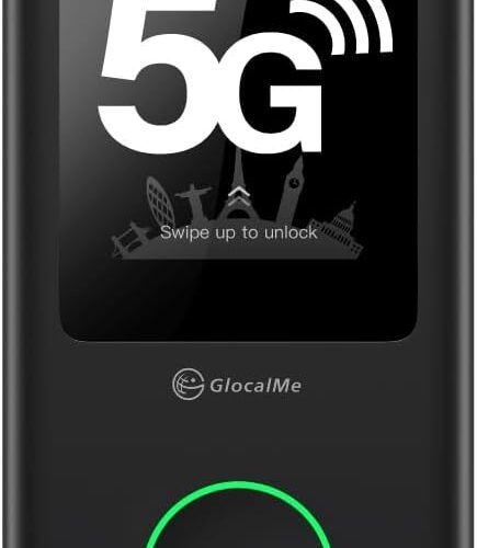 GlocalMe Numen Air 5G Portable WiFi Hotspot for