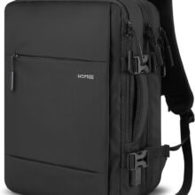 HOMIEE Travel Laptop Backpack TSA Friendly Flight