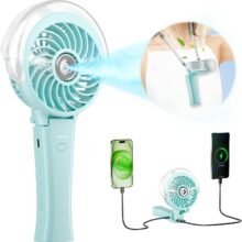 HandFan 2024 Upgraded 4000mAh Portable Misting Fan