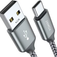 JXMOX USB C Cable,USB A to Type C 3A Fast Charging