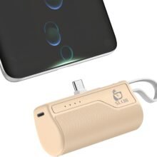 Mini Portable Charger 5000mAh, USB C Power Bank