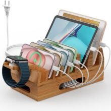 Pezin & Hulin Bamboo Charging Station Holder with