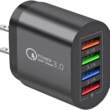 Phone Charger Block - Travel Charger Cube, USB