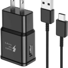 Samsung Fast Charger with USB Type C Cable 6ft for