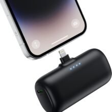 Small Portable Charger for iPhone 5200mAh,Compact