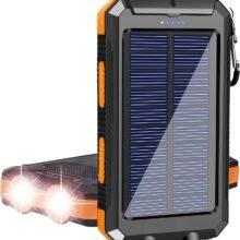 Solar Charger, 38800mAh Portable Solar Power Bank