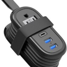 Travel Essentials BEVA Travel Power Strip with USB