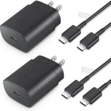 Type C Charger Fast Charging, 2 Pack 25W USB C