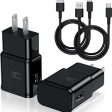 Type C Charger Fast Charging, 2 Pack USB C Android