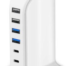 USB Charger Upoy, Charging Station for Multiple