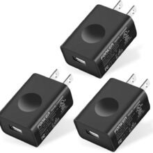 USB Wall Charger, FONKEN 3-Pack 5V 2A Power