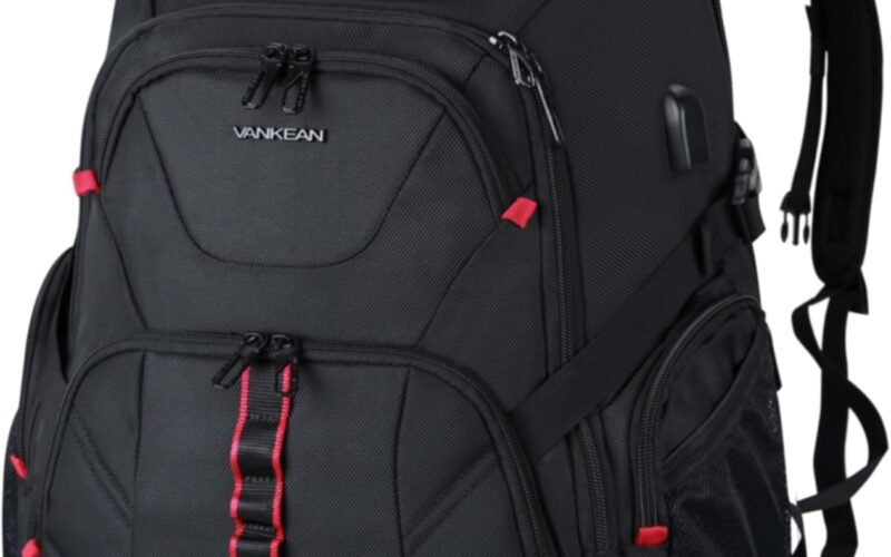 VANKEAN 17.3'' Travel Laptop Backpack TSA