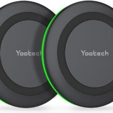 Yootech [2 Pack] Wireless Charger,10W Max Fast