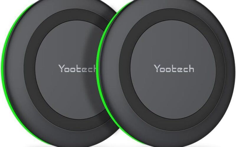 Yootech [2 Pack] Wireless Charger,10W Max Fast