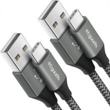 etguuds 2-Pack, 6ft USB C Cable 3A Fast Charging,