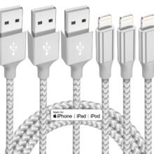 iPhone Charger 3 Pack 10 ft Apple MFi Certified