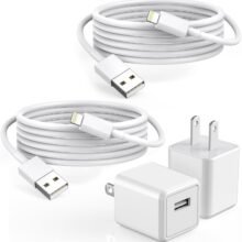 iPhone Charger,2Pack 6FT USB Wall Charger Quick