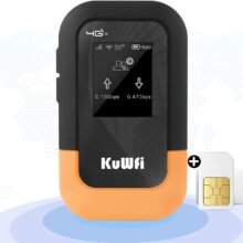 KuWFi 4g Mobile Hotspot, 2G Data 4G Pocket Mobile