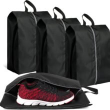 Shoe Bags for Travel, Set of 4 Pack Travel Shoe