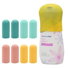 8 Pack Silicone Bottle Covers, Travel Essentials