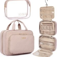 BAGSMART Toiletry Bag Hanging Travel Makeup