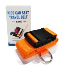 Car Seat Belt Strap to Suitcase, Convert Kid Car