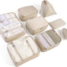 Packing Cubes for Suitcases Travel Luggage