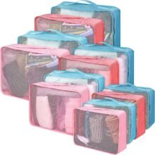 Silkfly 12 Pcs Packing Cubes for Suitcase Travel