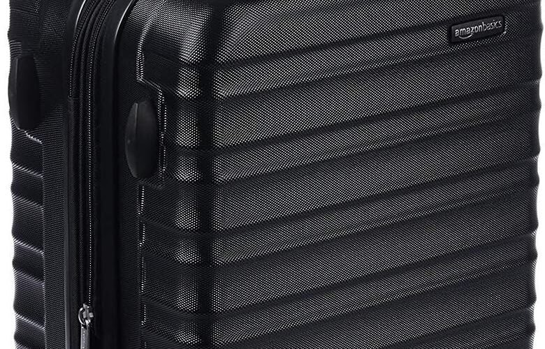 Amazon Basics Suitcase, Hardside Luggage with