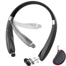 Foldable Bluetooth Headset, Beartwo Lightweight