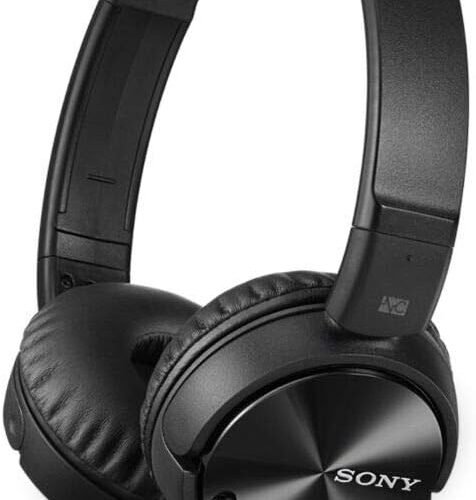 Sony MDRZX110NC Noise Canceling On Ear Headphones,